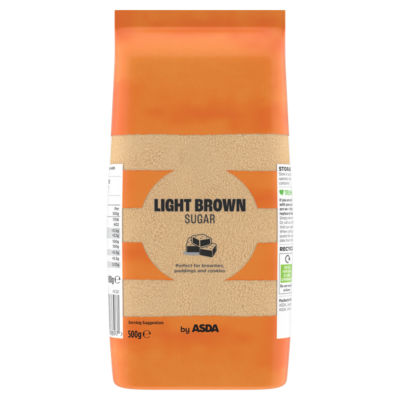 ASDA Light Brown Sugar 500g