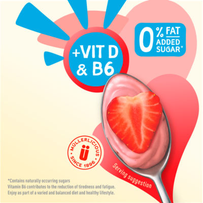 Strawberry Fat Free Yogurt 160g thumbnail 3