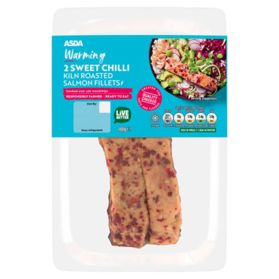 Warming 2 Sweet Chilli Kiln Roasted Salmon Fillets 180g thumbnail 2