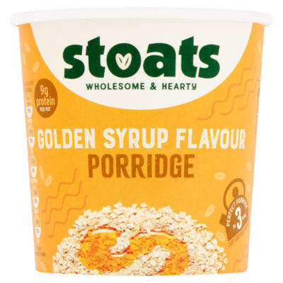 Golden Syrup Flavour Porridge 60g thumbnail 2