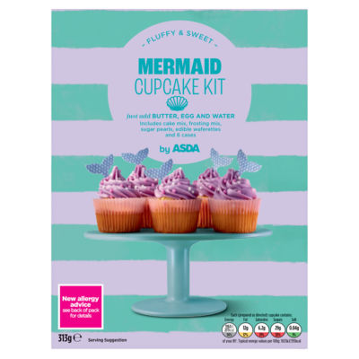 Mermaid Cupcake Kit 313g