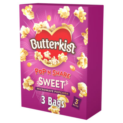 Sweet Microwave Popcorn 3x60g thumbnail 2