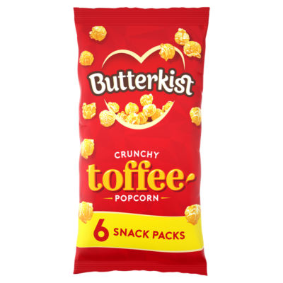 Crunchy Toffee Popcorn 6 Pack