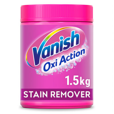 Oxi Action Fabric Stain Remover Powder 1.5 kg thumbnail 2