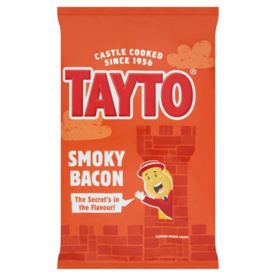 Smoky Bacon Flavour Potato Crisps 150g