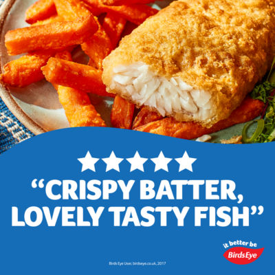 4 Battered Cod Fish Fillets 440g thumbnail 4
