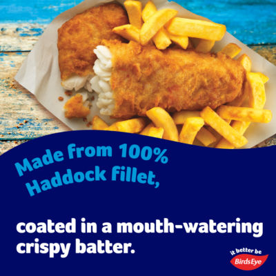 4 Battered Haddock Fish Fillets 440g thumbnail 3