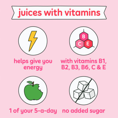 Berry Set Go Raspberry, Cherry, Apple, Guarana Juice + Vitamins 750ml thumbnail 4