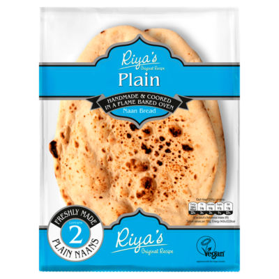 Original Recipe 2 Plain Naan Bread thumbnail 2
