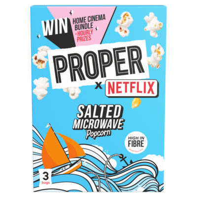 Salted Microwave Popcorn 3 x 70g (210g) thumbnail 2