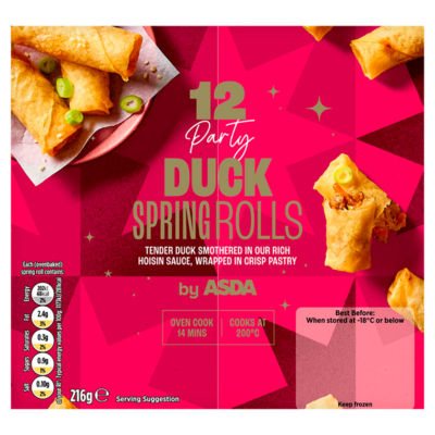 12 Party Duck Spring Rolls 216g thumbnail 2