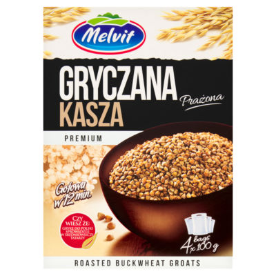 Premium Roasted Buckwheat Groats 4 x 100g (400g) thumbnail 2