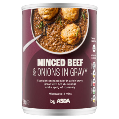 Minced Beef & Onions in Gravy 392g thumbnail 2