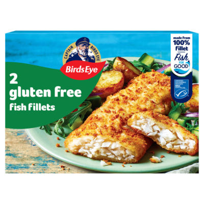 Birds Eye 2 MSC Gluten Free Breaded Fish Fillets