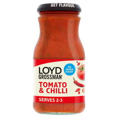 No Added Sugar Tomato & Chilli Pasta Sauce 350g thumbnail 2