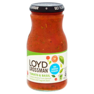 No Added Sugar Tomato & Basil Pasta Sauce Jar 350g thumbnail 3