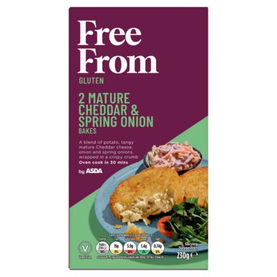 Free From by  2 Mature Cheddar & Spring Onion Bakes 230g thumbnail 2