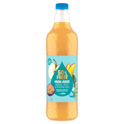 50% Fruit High Juice Mango, Apple & Passion Fruit 1Litre thumbnail 2