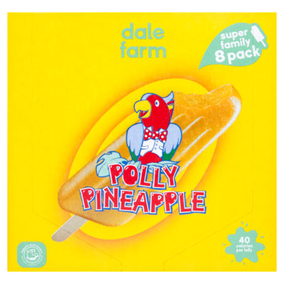 Polly Pineapple Ice Lollies 8 Pack thumbnail 2