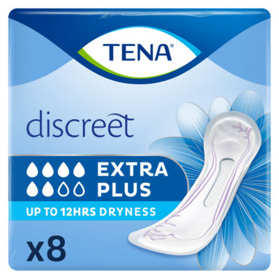 Discreet Extra Plus Incontinence Pads x 8 thumbnail 2