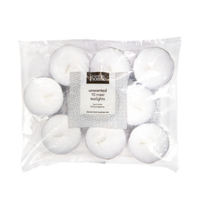 Unscented Maxi Tealights thumbnail 2