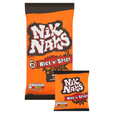 Nice 'N' Spicy Multipack Crisps 6 Pack thumbnail 3