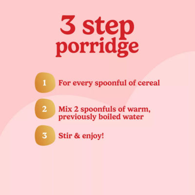 Creamy Porridge Baby Cereal From 4-6 Months+, 125 g thumbnail 4