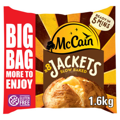 8 Baked Jacket Potatoes 1.6Kg thumbnail 2