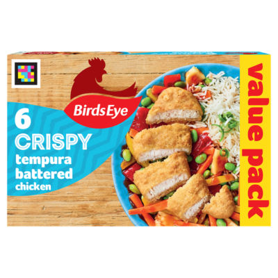 Birds Eye 6 Crispy Chicken in Tempura Batter