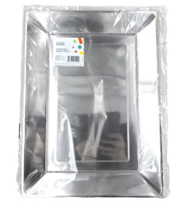 George Home Rectangular Snack Tray