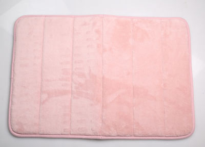 Pink Memory Foam Bath Mat thumbnail 2