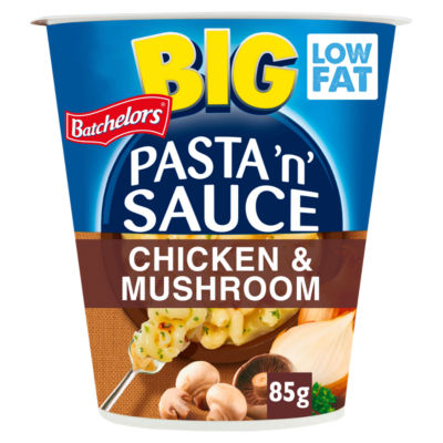 Big Pasta 'n' Sauce Chicken & Mushroom Flavour Instant Pasta Pot 85g thumbnail 2
