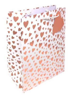 Rose Gold Heart Large Bag thumbnail 2