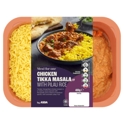 Meal for One Chicken Tikka Masala with Pilau Rice 400g thumbnail 2