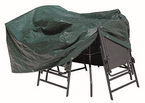 Small Green Square Outdoor Furniture Cover thumbnail 2