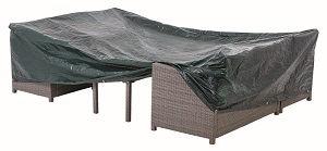 Large Green Rectangular Outdoor Furniture Cover thumbnail 2