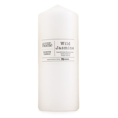 Jasmine Large Pillar Candle