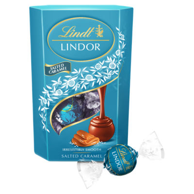 Lindor Salted Caramel Chocolate Truffles Box 200g thumbnail 3