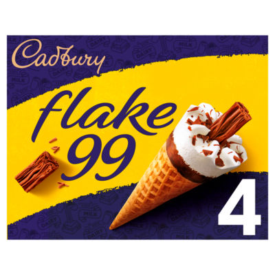 Cadbury 99 Flake Cones