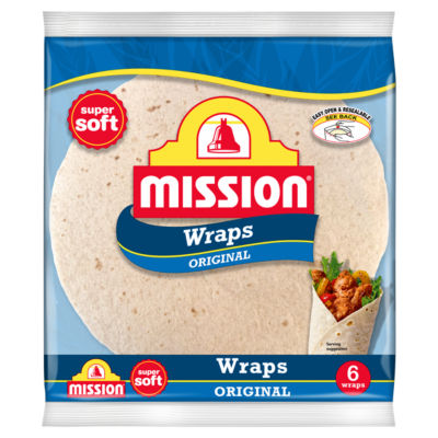 Original Tortilla Wraps 6 Pack thumbnail 2