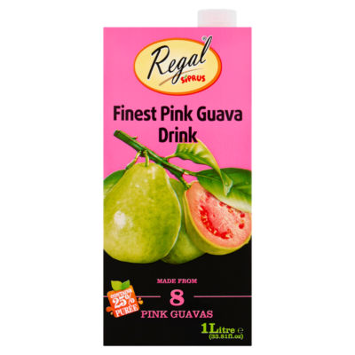 Finest Pink Guava Drink 1 LItre thumbnail 2