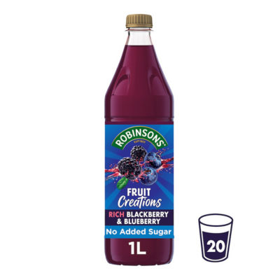 Fruit Creations Rich Blackberry & Blueberry 1L