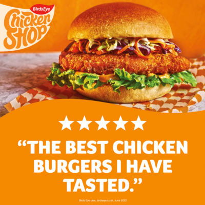 Chicken Shop 2 Sizzler Breaded Chicken Fillet Burgers 227g thumbnail 4
