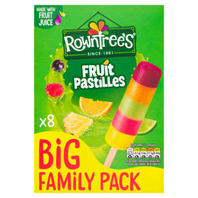 Rowntree's Fruit Pastilles Ice Lollies