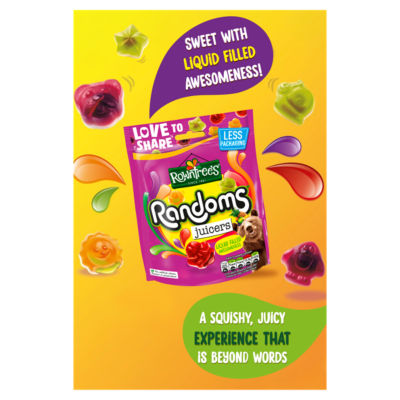 Randoms Juicers Sweets Sharing Bag 140g thumbnail 3