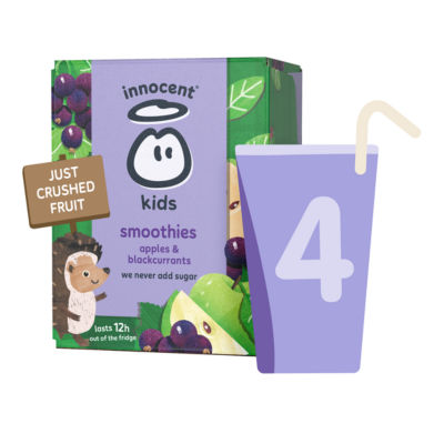 Kids Smoothies Apples & Blackcurrants 4 x 150ml thumbnail 2