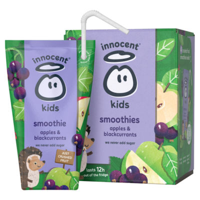 Kids Smoothies Apples & Blackcurrants 4 x 150ml thumbnail 3