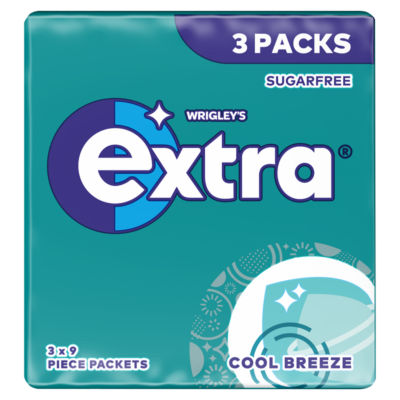 Cool Breeze Sugar Free Chewing Gum x3 Packs thumbnail 2