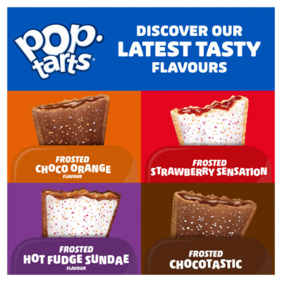 Pop Tarts Frosted Strawberry Sensation Pastry Snacks 8x48g thumbnail 4