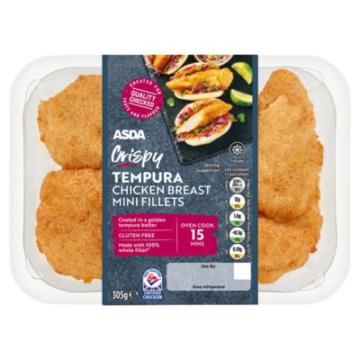 Crispy Tempura Chicken Breast Mini Fillets 305g thumbnail 2